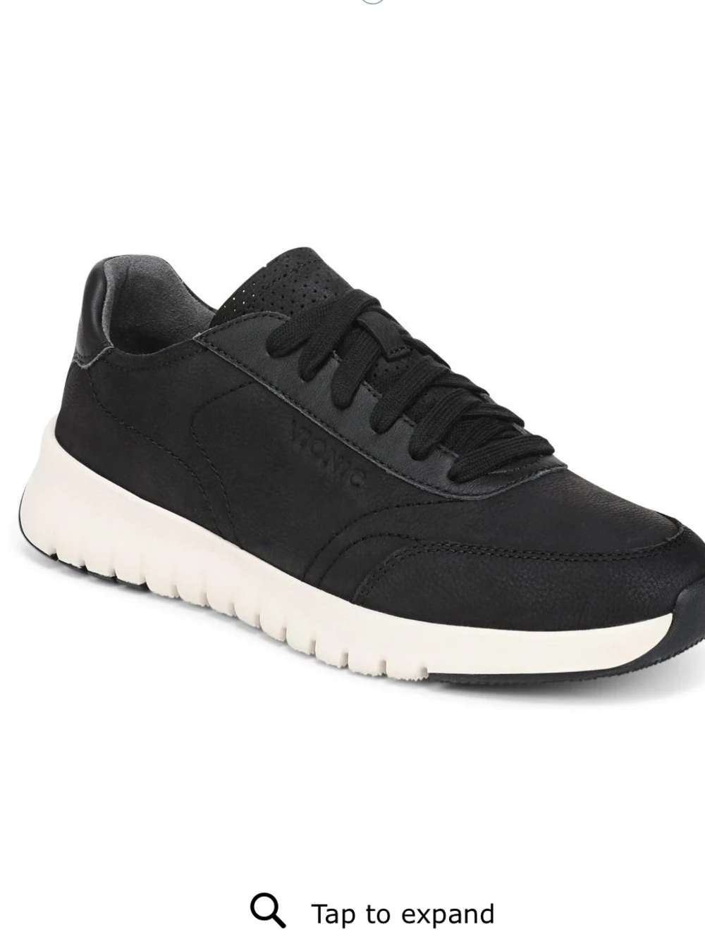Vionics Uptown Sneaker black nubuck